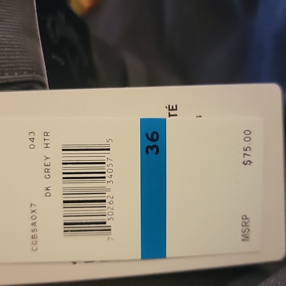 Callaway Golf shorts 36 Dk Gray HTR 4 Way Stretch Light Moisture Wicking $75 NWT - Picture 13 of 14